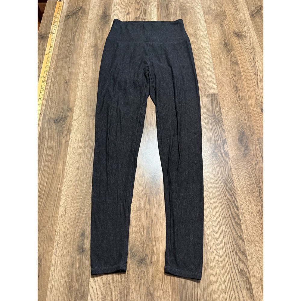 Orvis Leggings Womens Size S Dark Gray Heathered High Rise Activewear Pants